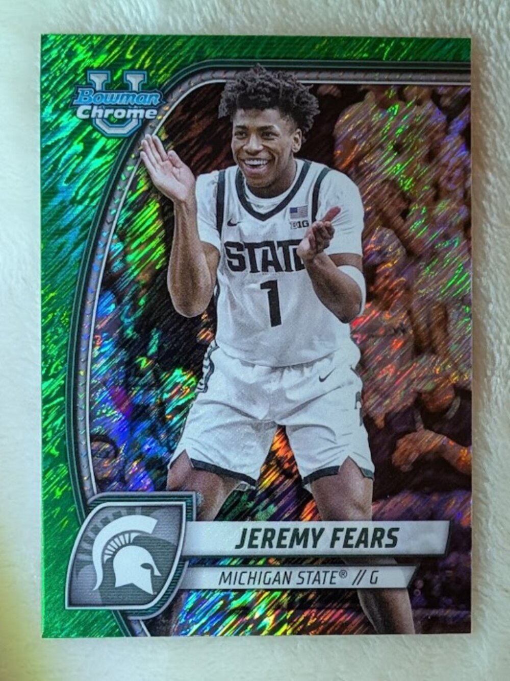 2025 Topps Bowman Chrome JEREMY FEARS #ALT-8